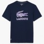 T-shirt  LACOSTE medvedev training new york