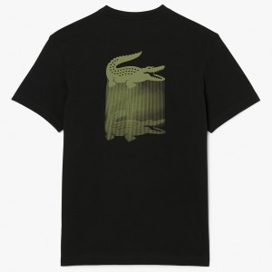 T-shirt LACOSTE core performance croco graphic