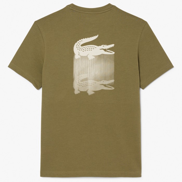 T-shirt LACOSTE core performance croco graphic
