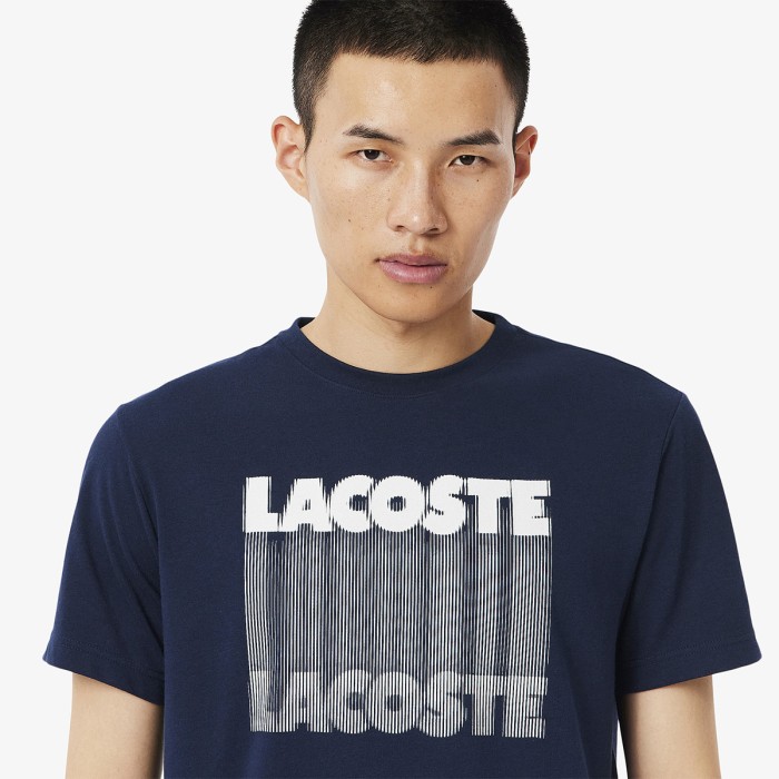 T-shirt LACOSTE core performance graphic