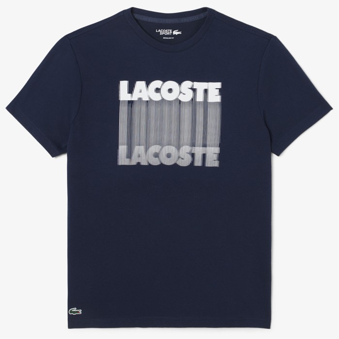 T-shirt LACOSTE core performance graphic