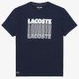T-shirt LACOSTE core performance graphic