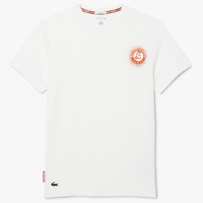 T-shirt LACOSTE roland-garros spray logo
