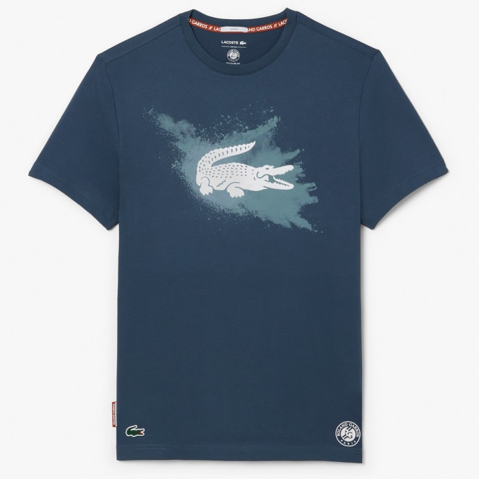 T-shirt LACOSTE roland-garros spray logo