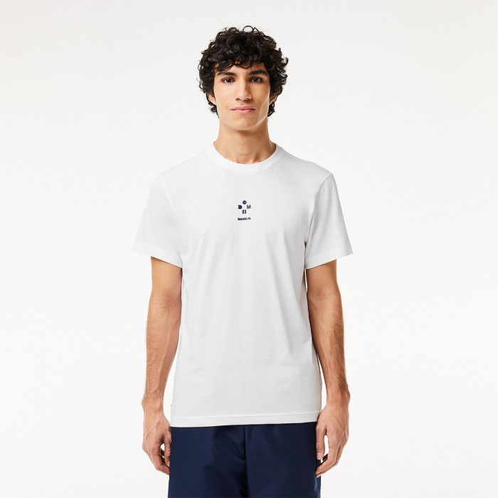 T-shirt LACOSTE medvedev logo fan