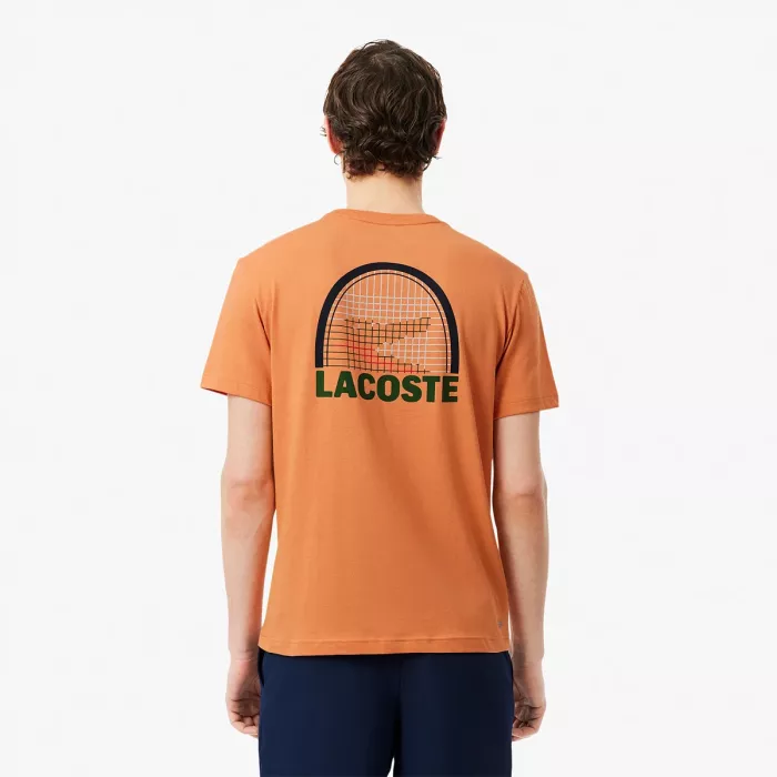 T-shirt LACOSTE medvedev graphique euro clay