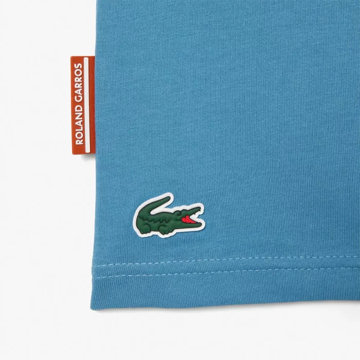LACOSTE junioru Roland-Garros T-krekls