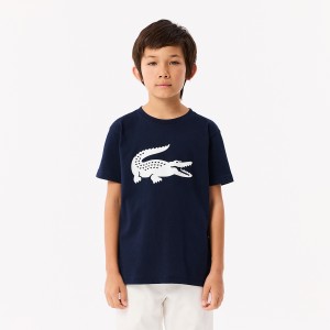 T-shirt LACOSTE junior croco