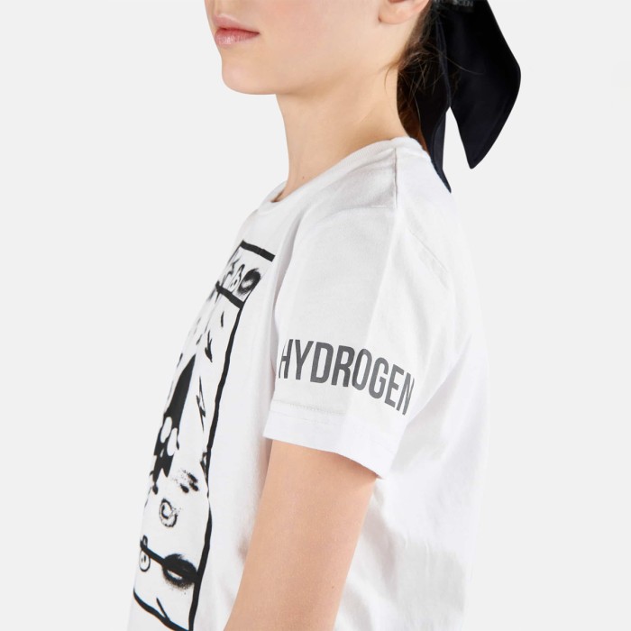 Junior boys HYDROGEN tennis court t-shirt