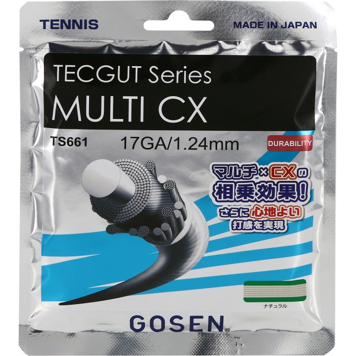 GOSEN Tecgut Multi CX tenisa stīga (12 metri)