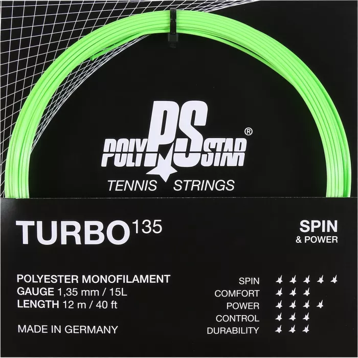 Tenisa stīga POLYSTAR turbo (12 metri)