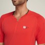 WILSON bela series seamless zip henley 2.0 t-shirt