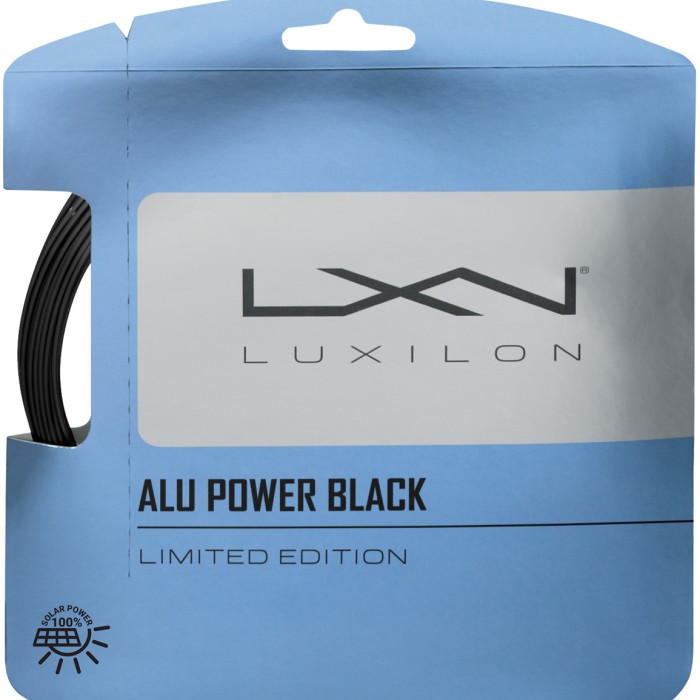 LUXILON big banger alu power black rope (12 metres)