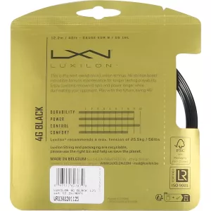 LUXILON 4g melnā stīga (12 metri)