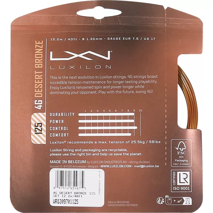LUXILON 4g desert tenisa stīga (12,20 metri)