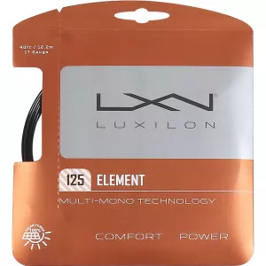 LUXILON Element Black tenisa stīga (12 metri)