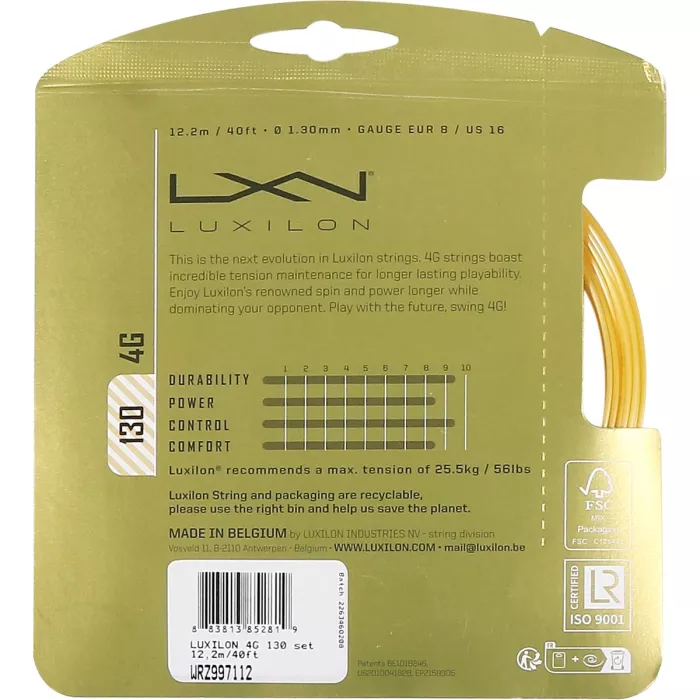 LUXILON 4g tenisa stīga (12,20 metri)