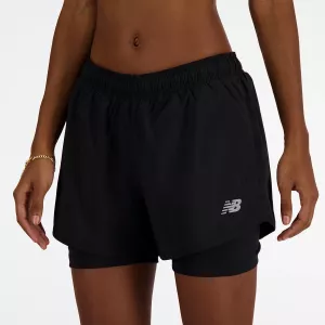 Short NEW BALANCE femme sport essentials 3in