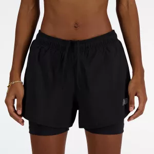 Short NEW BALANCE femme sport essentials 3in