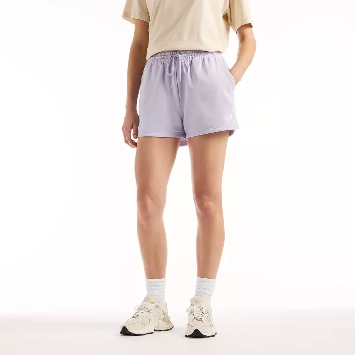 Šorti NEW BALANCE sievietēm Sport Essentials French Terry