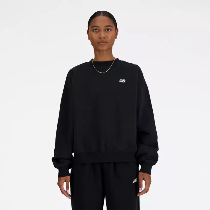 NEW BALANCE Femme Fleece Crew sporta džemperis