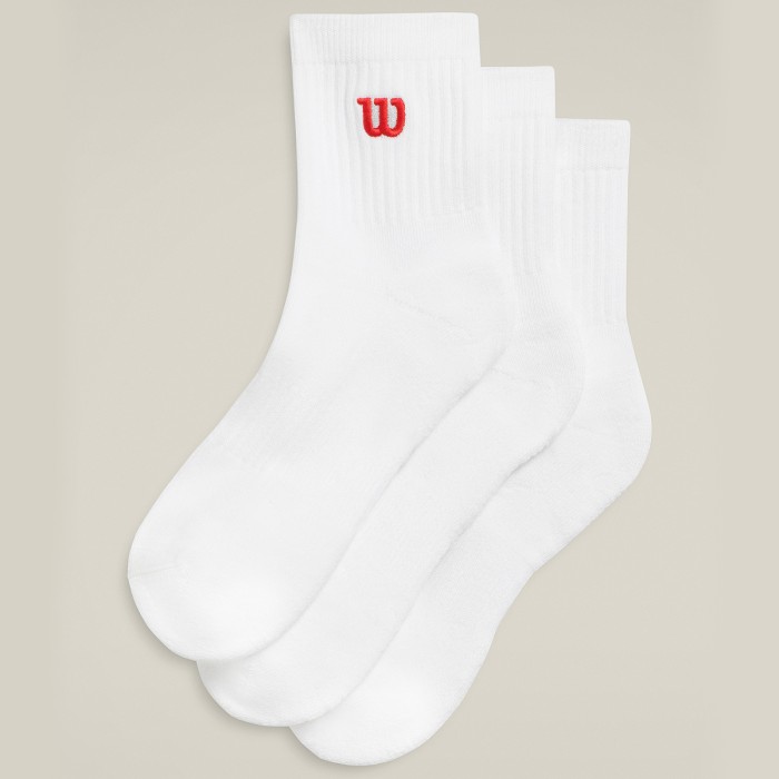 3 paires de chaussettes WILSON (ankle)