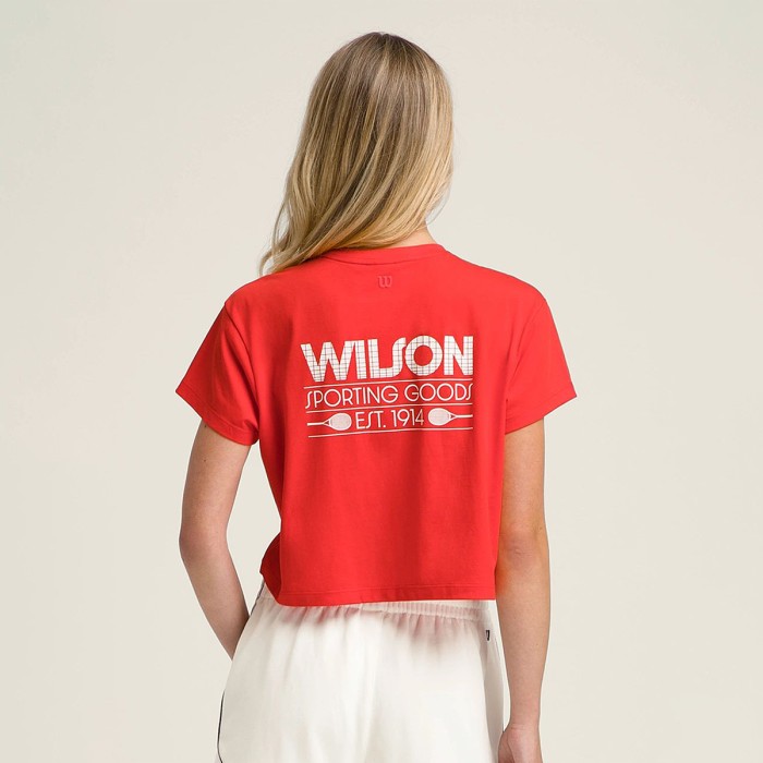 T-shirt femme WILSON harper crop top