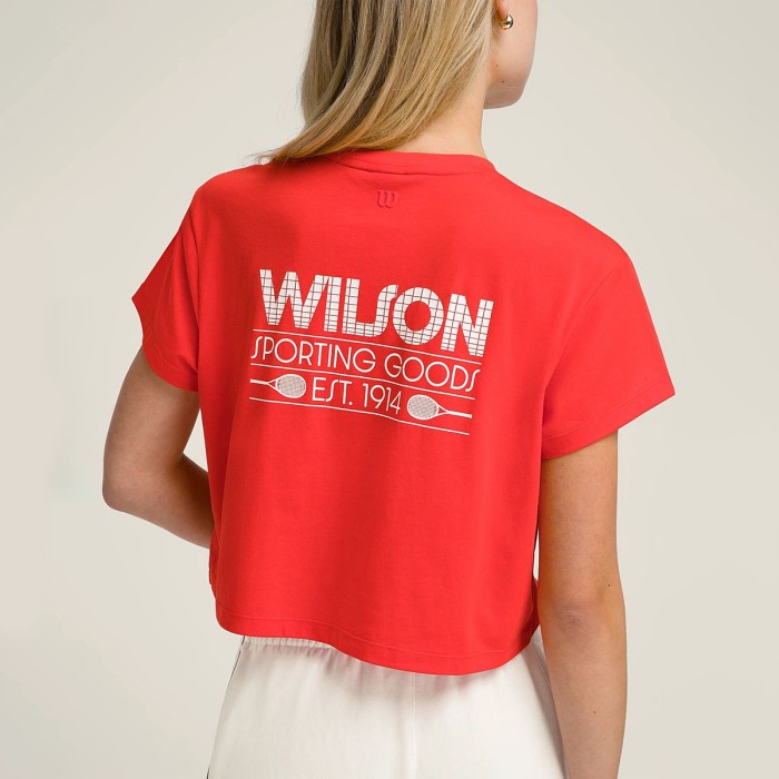 T-shirt femme WILSON harper crop top