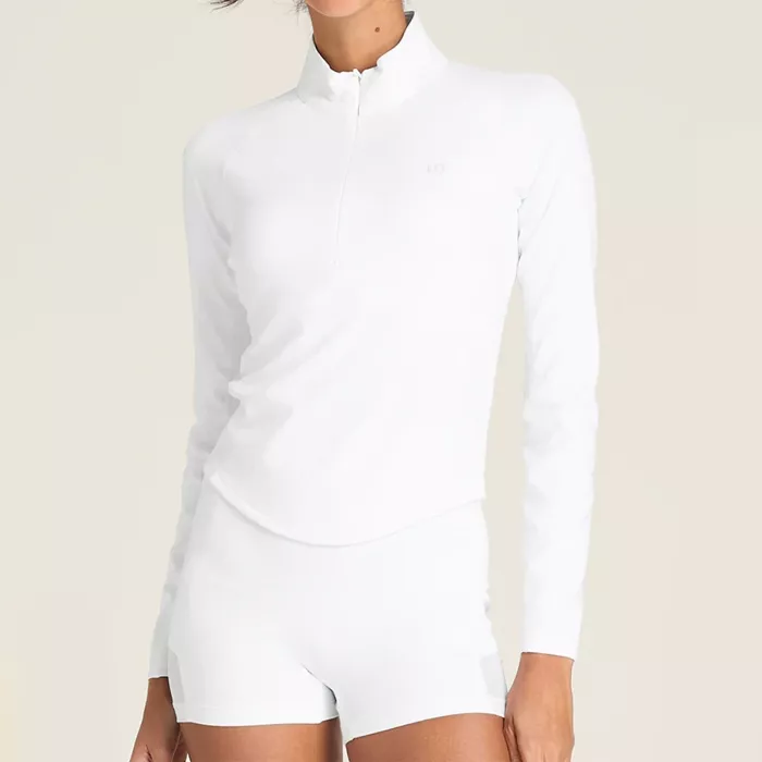 T-shirt manche longue WILSON femme baseline half-zip