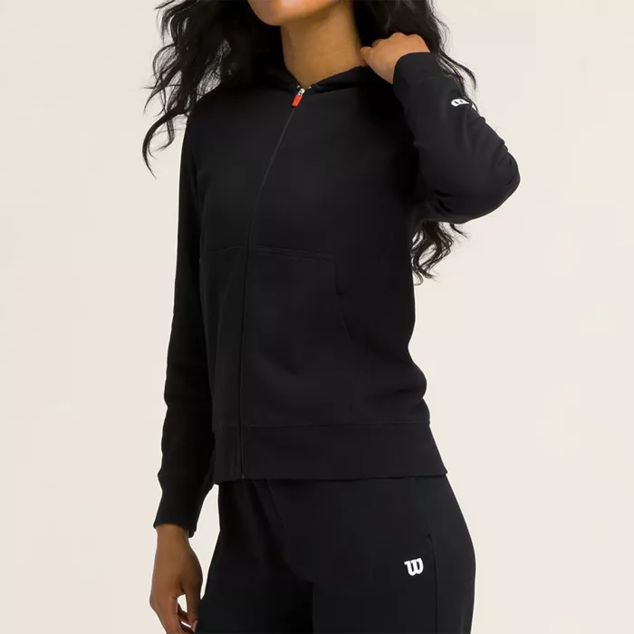 Sweat a capuche WILSON femme team zip