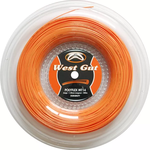 WEST GUT mt 14 poly flex tenisa stīga spole (200 metri)