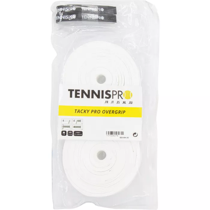 30 pārnēsājamie pārvalki TENNISPRO tacky pro 2.0