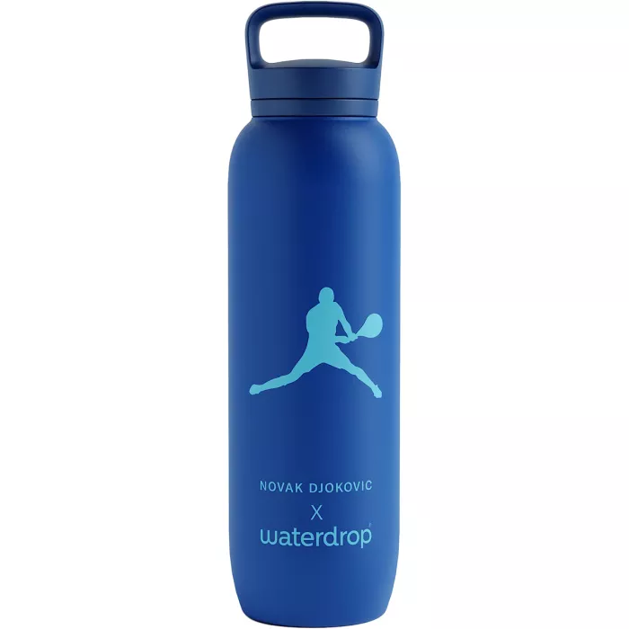 Djokovic nerūsējošā tērauda WATERDROP pudele 1l