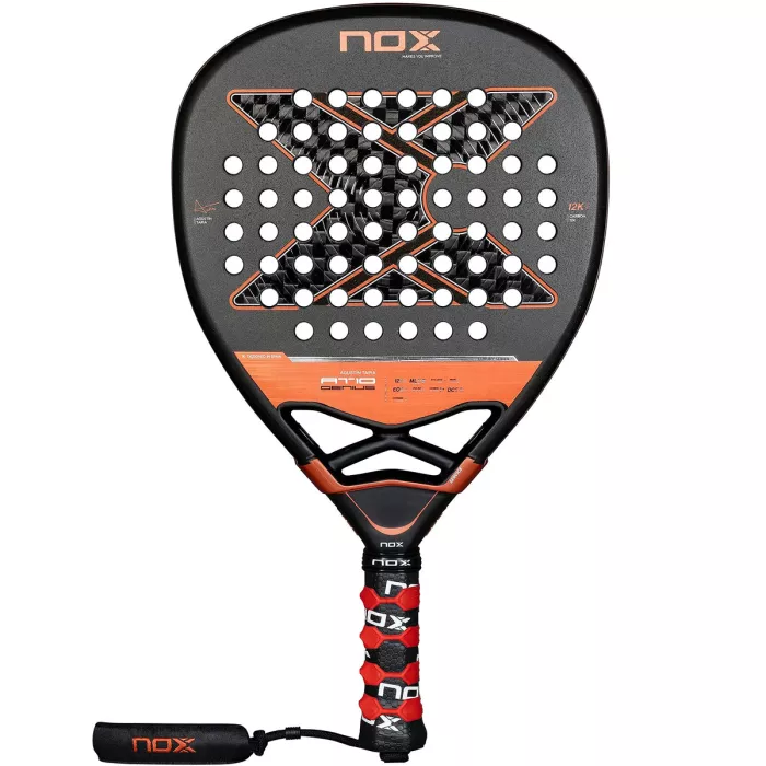 NOX at10 genius attack 12k padel racquets ar Agustin Tapia