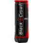 3 gab. BLACK CROWN profesionālas padel bumbas caurule