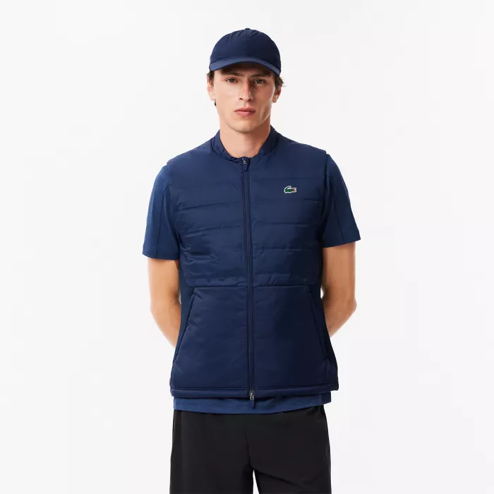 LACOSTE Active Performance veste ar rāvējslēdzēju bez piedurknēm