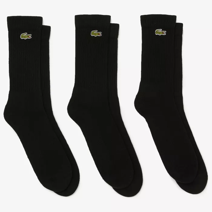 3 pāri LACOSTE sporta zeķu vīriešiem (vidēji)
