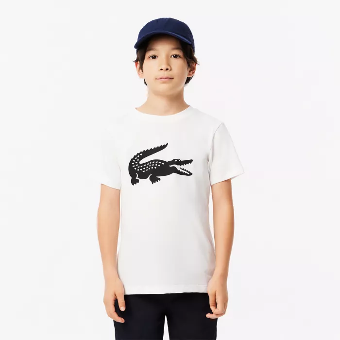 T-krekls LACOSTE junior croco
