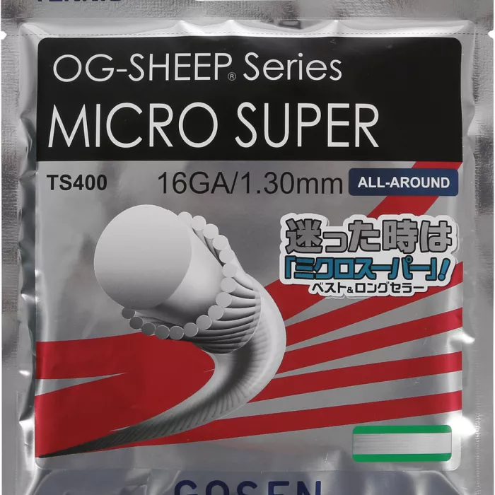GOSEN Micro Super tenisa stīga (12 metri)