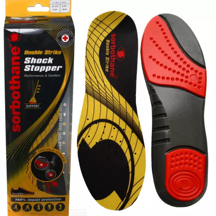 SORBOTHANE double strike composite insoles