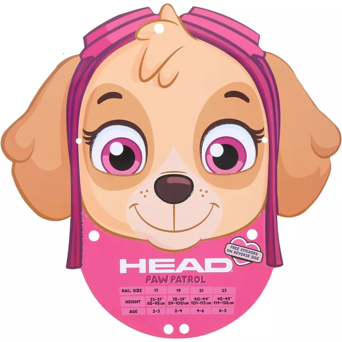 Racket HEAD junior pat patrouille stella 21