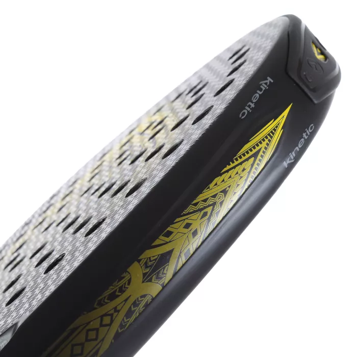 Kennex kinetic black ace gold pro padel racquet