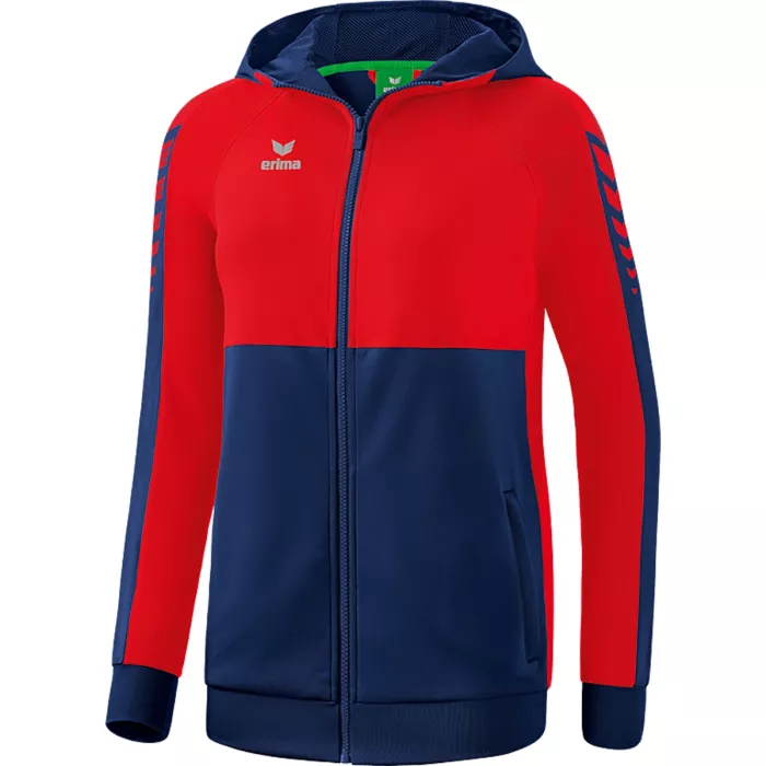 Six wings women's hooded training jacket