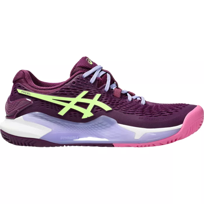 ASICS women's gel resolution 9 padel shoes