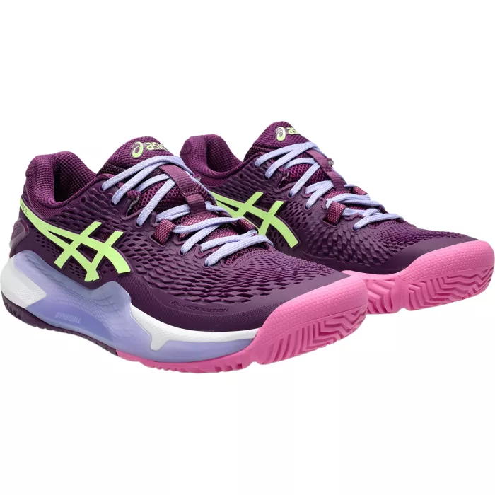 ASICS women's gel resolution 9 padel shoes
