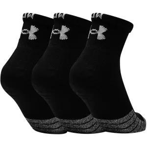 Pack of 3 pairs of UNDER ARMOUR unisex heatgear quarter socks