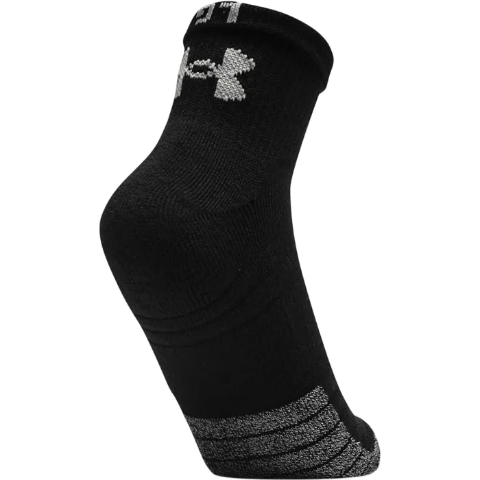 Pack of 3 pairs of UNDER ARMOUR unisex heatgear quarter socks