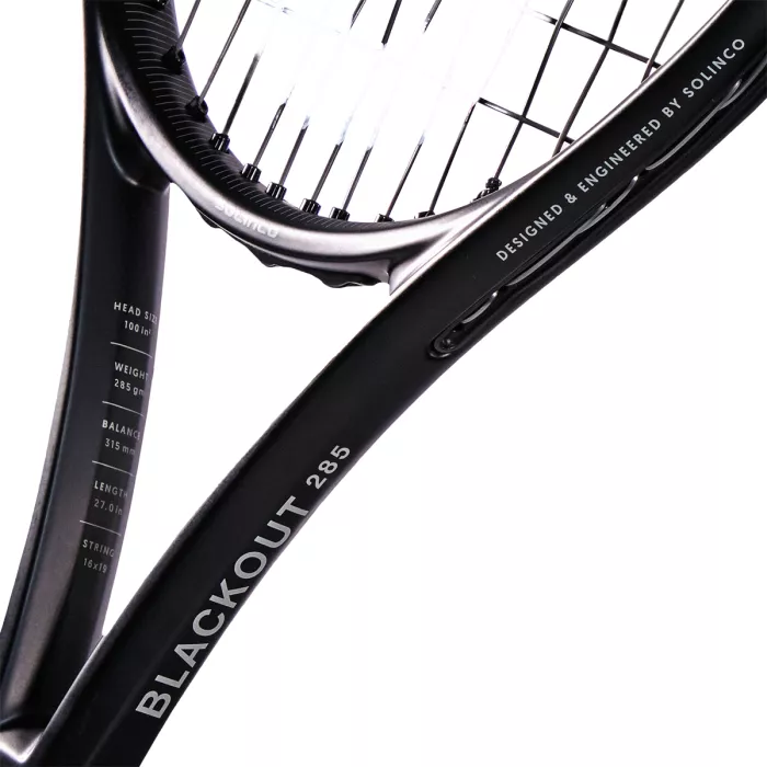 SOLINCO blackout tennis racket (285 gr)