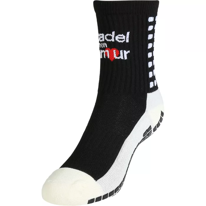 2 pairs of PADEL MON AMOUR anti-slip socks one size (mid)