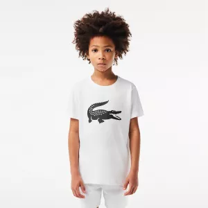 T-shirt LACOSTE junior croco